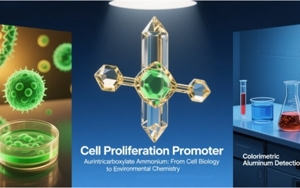 金精三羧酸銨鹽：從細(xì)胞培養(yǎng)促進(jìn)劑到鋁試劑的多面性研究