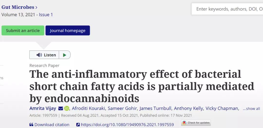運(yùn)動(dòng)還能抗炎！內(nèi)源性大麻素介導(dǎo)腸道產(chǎn)生抗炎物質(zhì) 減少炎癥
