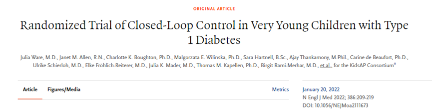 ?糖尿病治療新突破！人工胰腺可改善兒童血糖水平