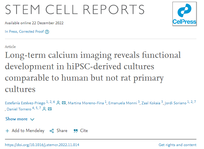 細(xì)胞重編程方法允許創(chuàng)建神經(jīng)網(wǎng)絡(luò)，可以復(fù)制人類細(xì)胞的獨(dú)特特征