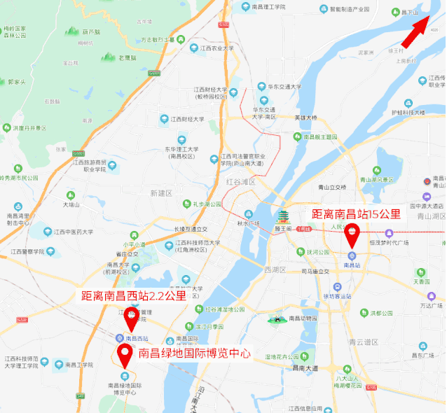 CACLP2023南昌展會(huì)地圖