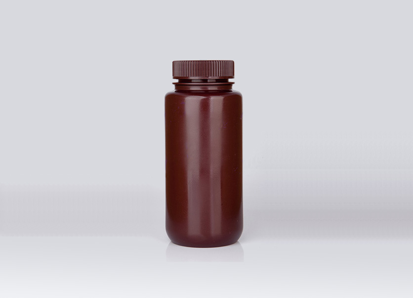 廣口試劑瓶，棕色，500ml